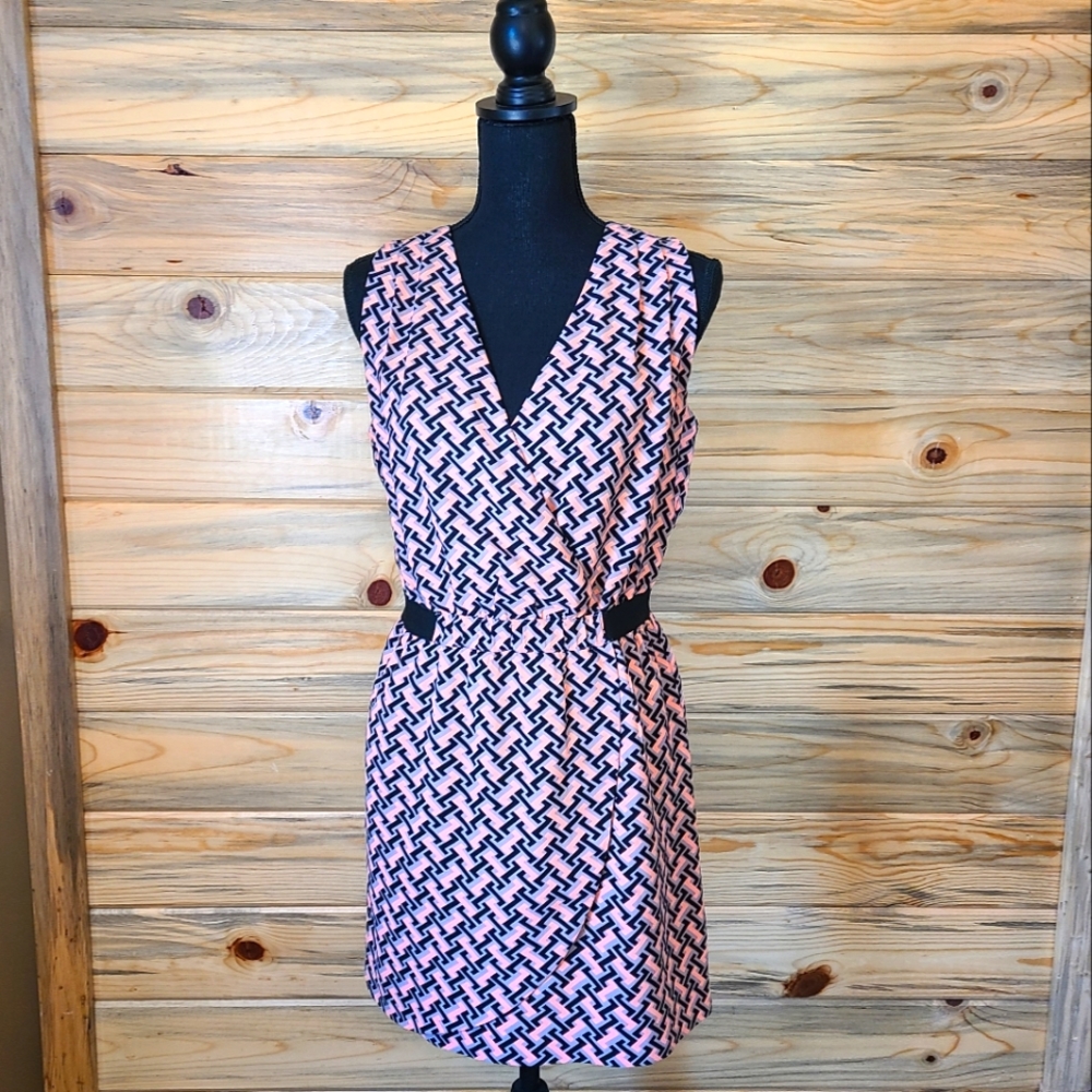 Bar III Coral Sleeveless Dress, Ladies Size Medium
